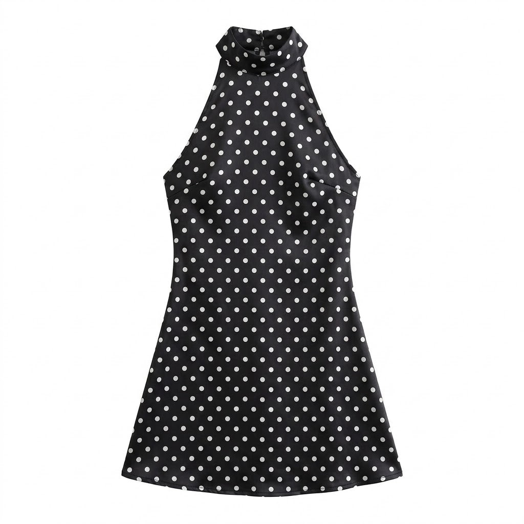 Robe à Pois dos nu