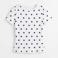 T-shirt à pois