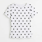 T-shirt à pois