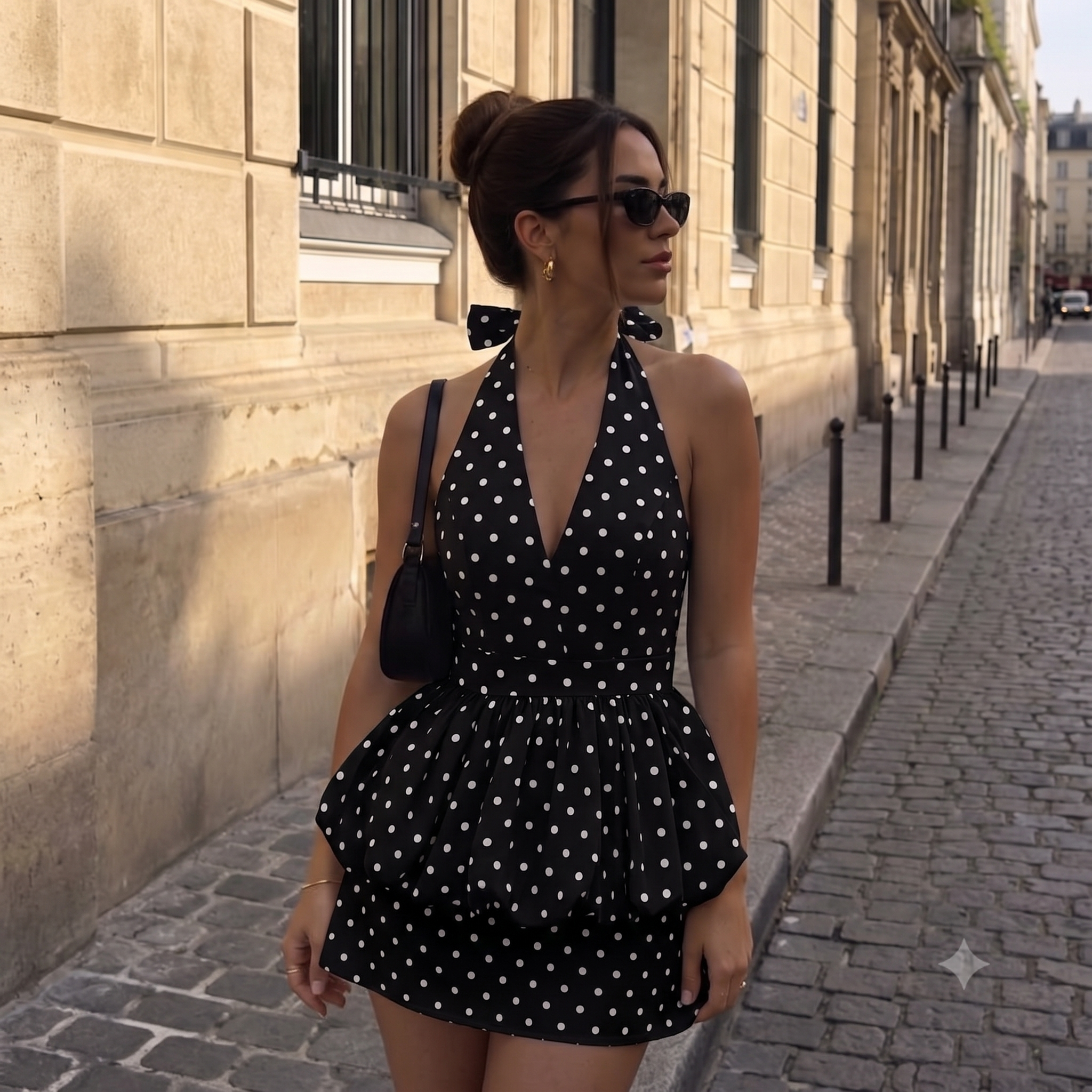 Haut Style Mini-Robe